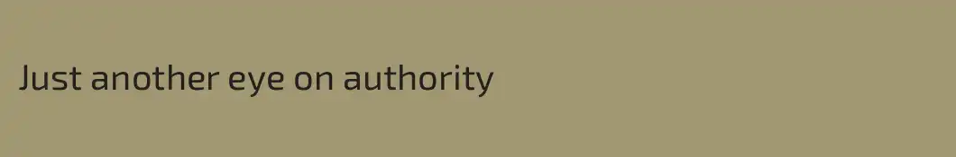 Just another eye on authority